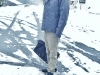極寒の哈尔滨（ハルピン）の服装にmilletのジャケット（MIV7147）とmarmotのパンツ（MJP-F7045）とアクセス