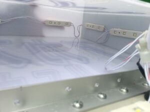 電飾看板の上にアクリルパネルled電飾看板の加工 自作 作り方 スーパーライズ Super Rise