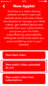 さまざまなサービスが連携できる Ifttt イフト のyoutubeをtwitterへ連携する方法 海燕 カイエンの釣り旅